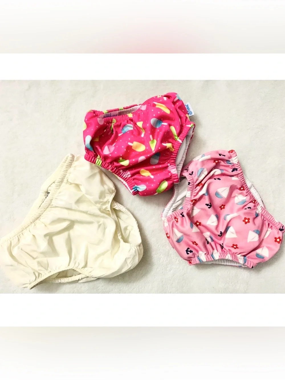 I Play Baby Pull-up Reusable Absorbent Swimsuit Diaper Size 12, 18 Month New